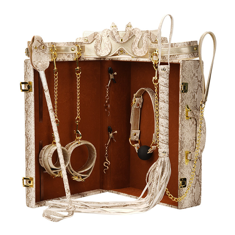 Light Luxury Serpentine 10-Piece Set – Advanced BDSM Collection for Experienced Players