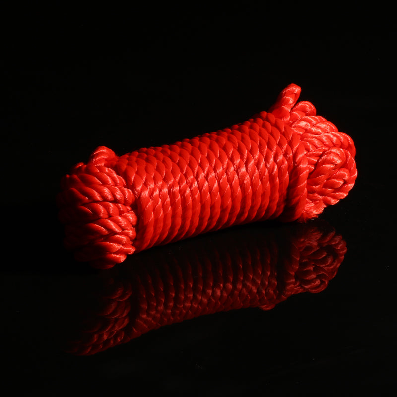 10M Soft Bondage Rope – Red Japanese-Style SM Rope for Couples & Intimacy Exploration (Copy)