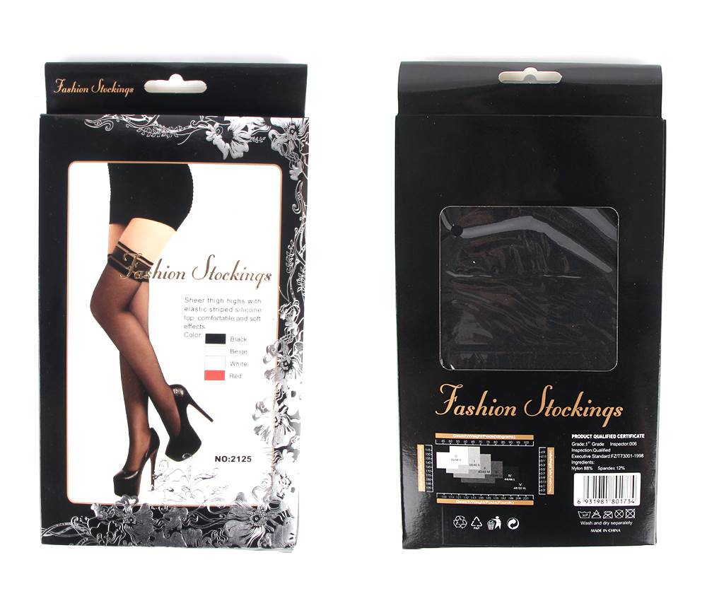 Crystal Lace Sheer Stockings