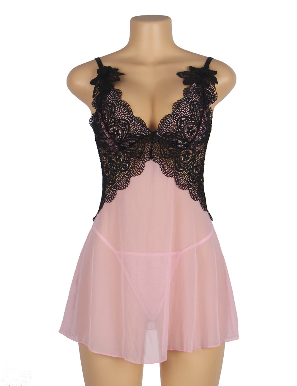 Moonlight Silk Lace Nightdress