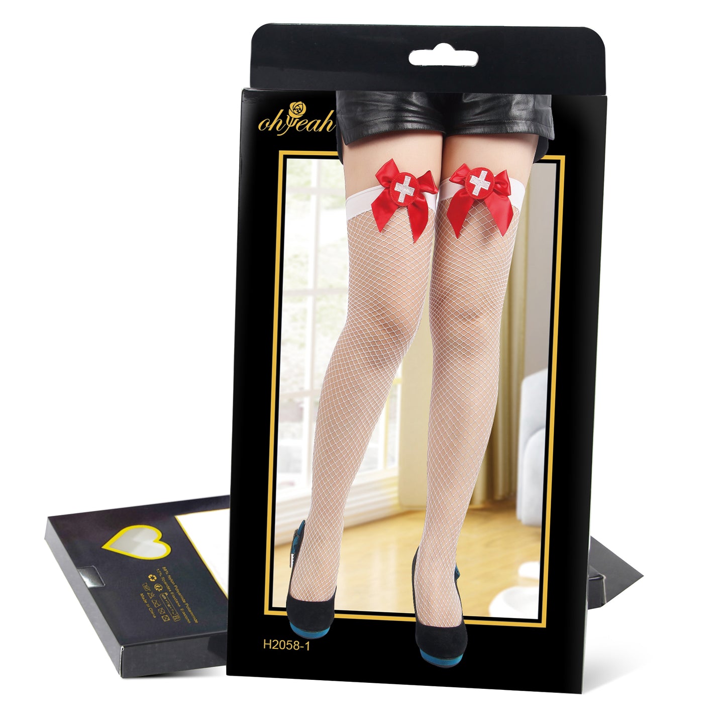 Luna Sheer Lace Stockings