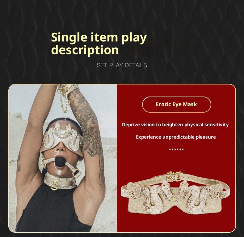 Light Luxury Serpentine 10-Piece Set – Advanced BDSM Collection for Experienced Players