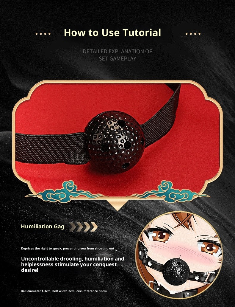 Black Classic Serpentine Primary 11-Piece Set – Complete Bondage Beginner Kit