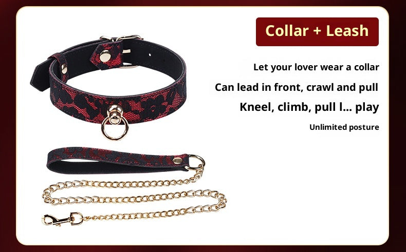 Red Lace 10-Piece Set – Elegant Bondage Kit for Passionate Couples