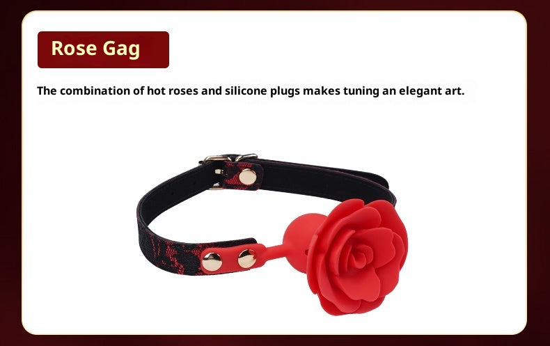 Red Lace 10-Piece Set – Elegant Bondage Kit for Passionate Couples