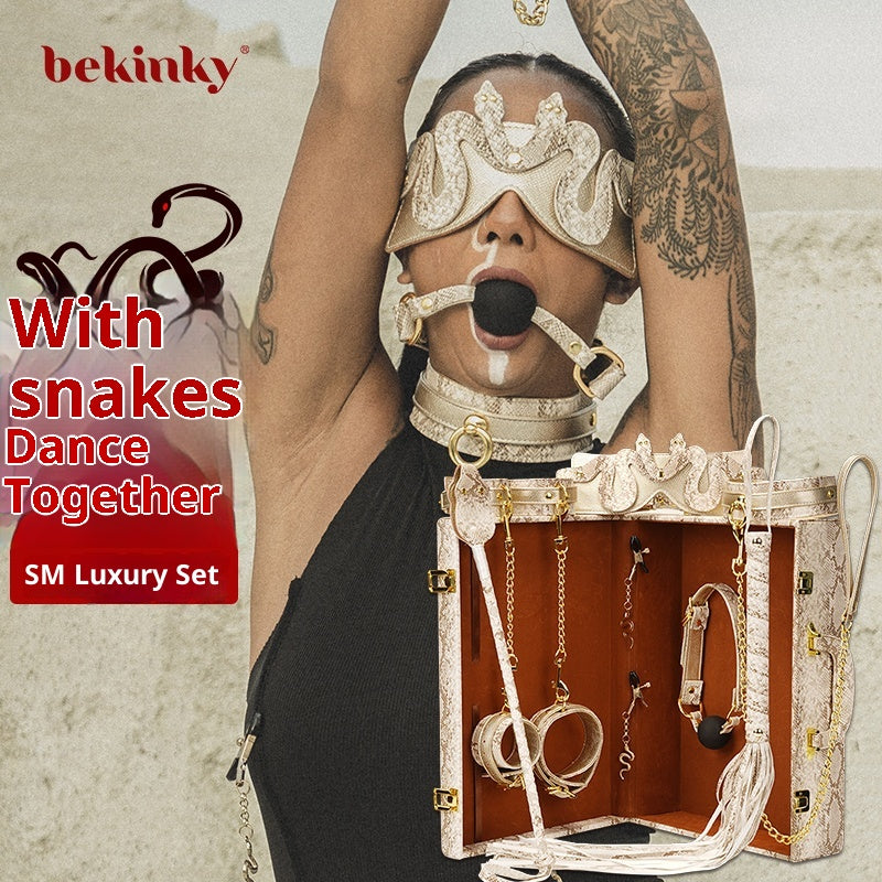 Light Luxury Serpentine 10-Piece Set – Advanced BDSM Collection for Experienced Players
