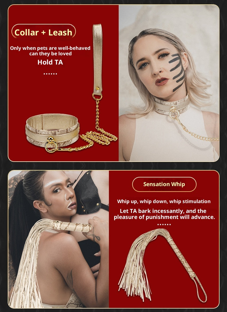 Light Luxury Serpentine 10-Piece Set – Advanced BDSM Collection for Experienced Players