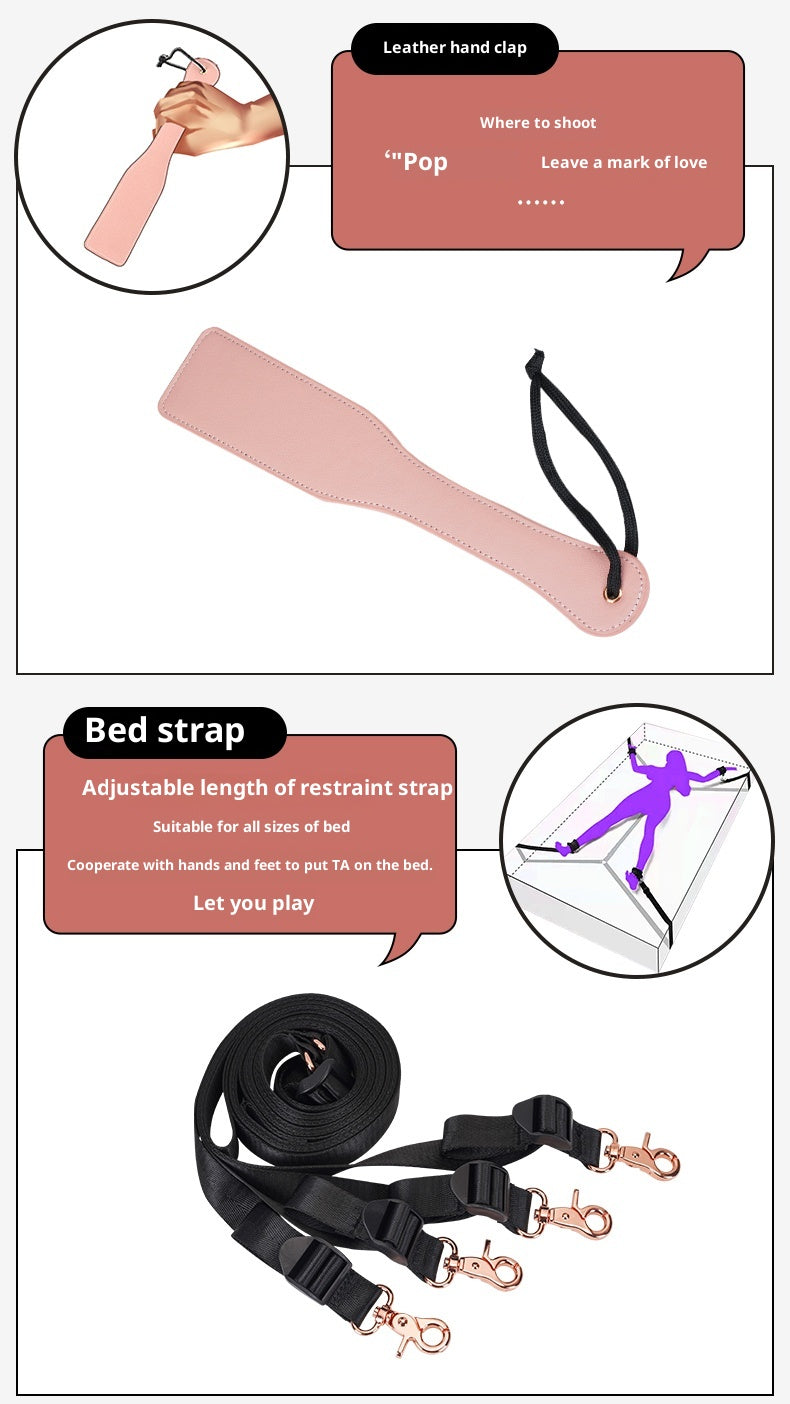 Pink Supreme Leather 16-Piece Set – Ultimate Luxury BDSM Kit for Advanced Players