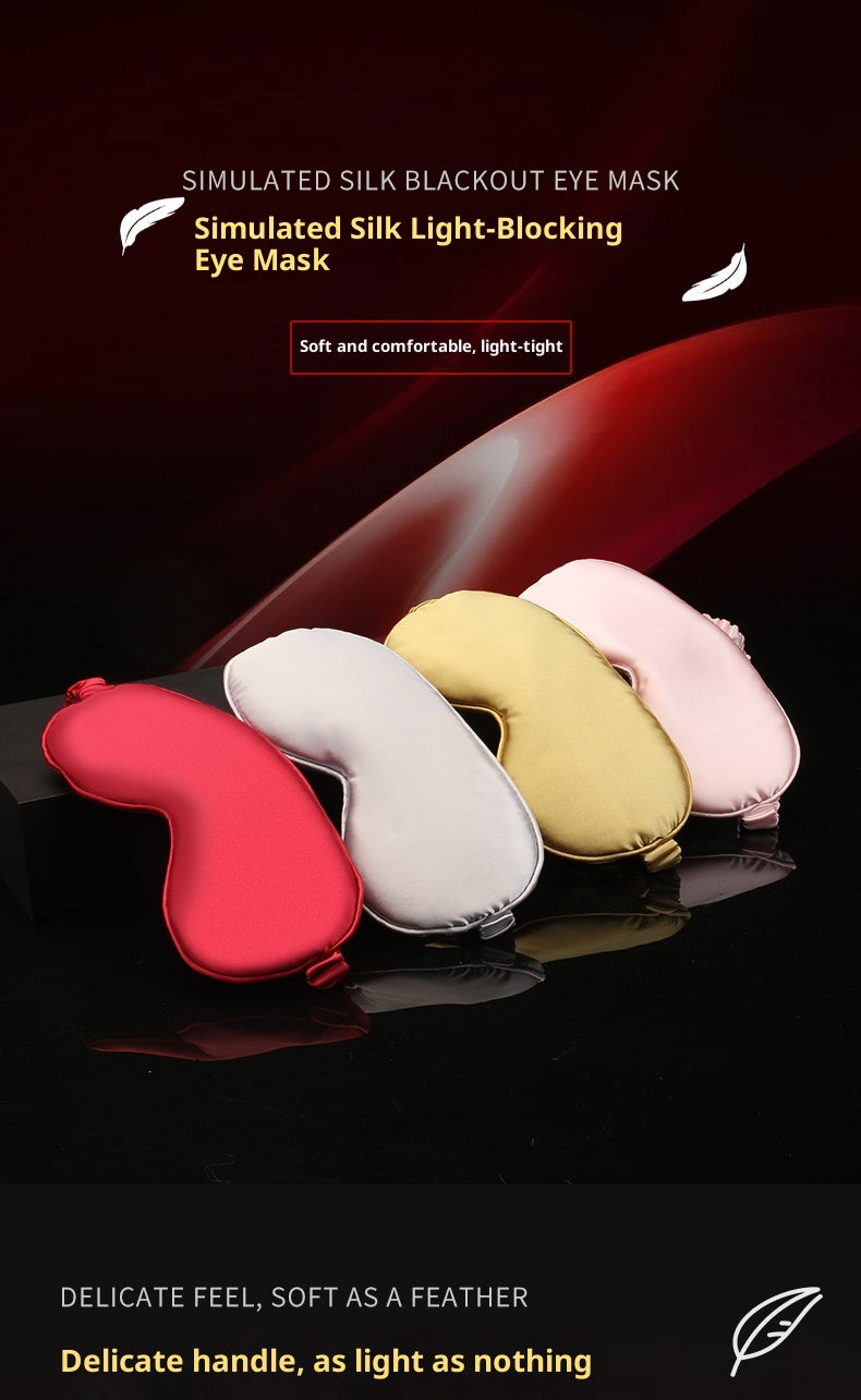 Silk-like Simulation Fabric Eye Mask – Sensory Deprivation Roleplay Accessory