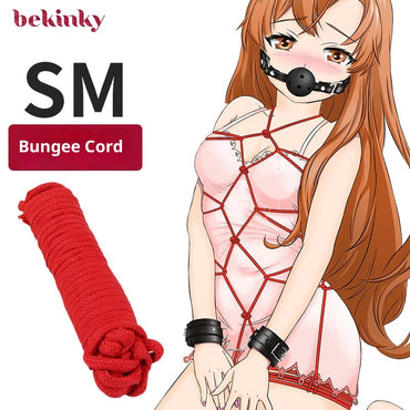 10M Soft Bondage Rope – Red Japanese-Style SM Rope for Couples & Intimacy Exploration (Copy)