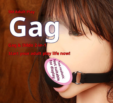Silicone Mouth Plug – Adjustable Soft Gag for Couples & Intimacy Roleplay