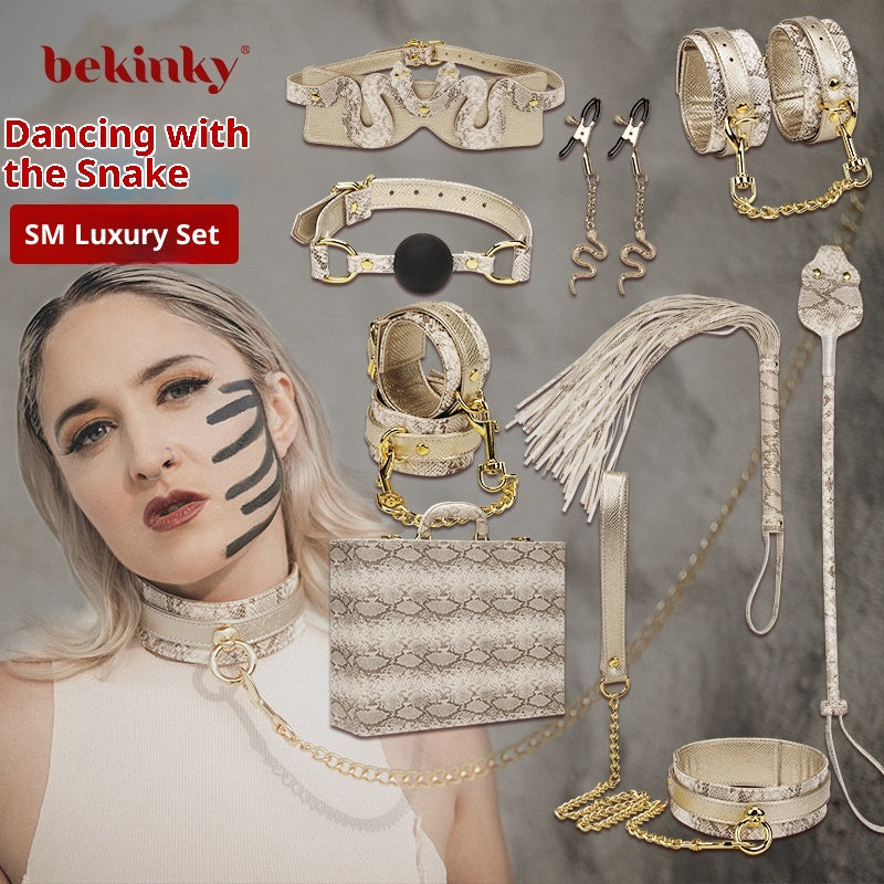 Light Luxury Serpentine 10-Piece Set – Advanced BDSM Collection for Experienced Players